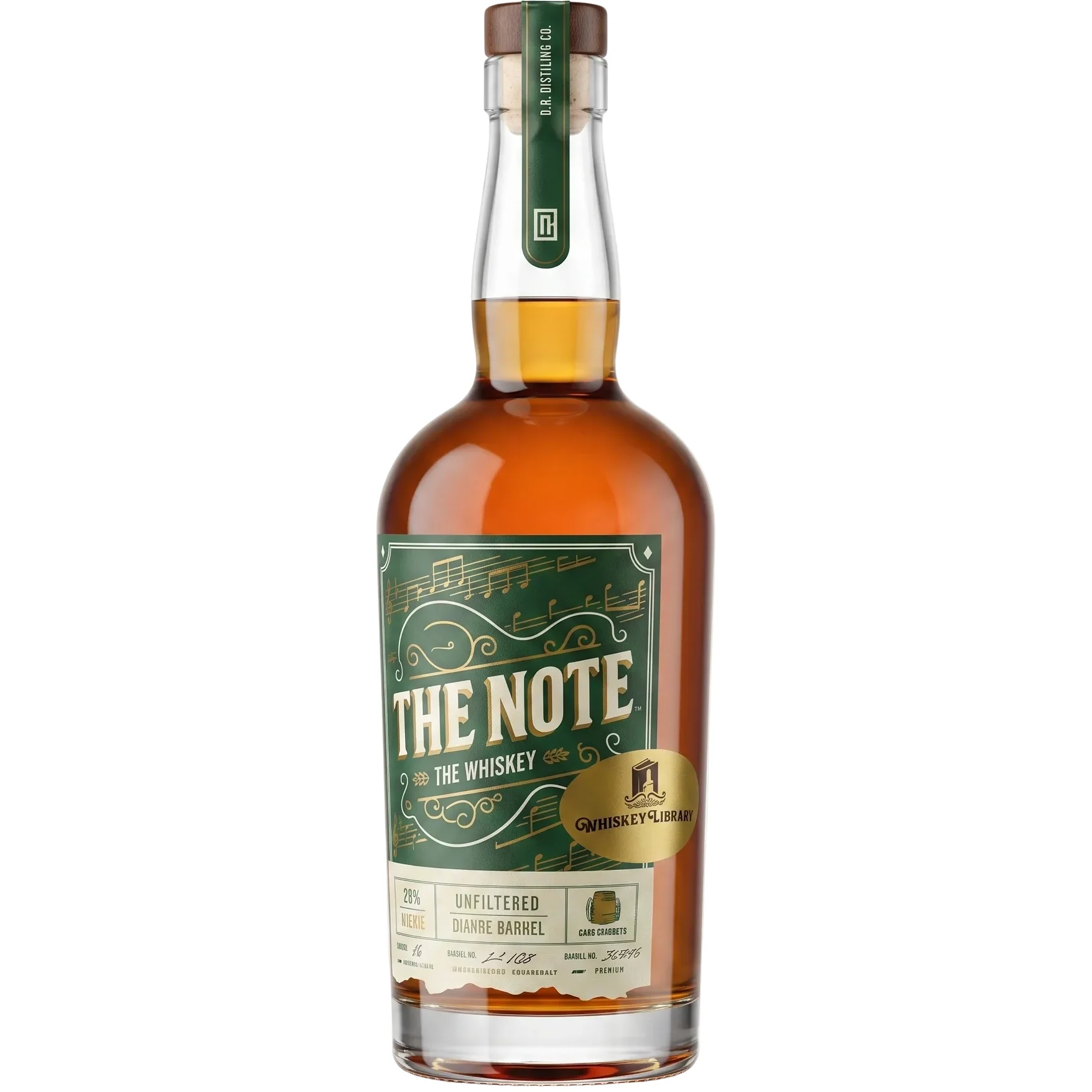 Blue Note Rye Whiskey Unfiltered Single Barrel 750ml - Image 2