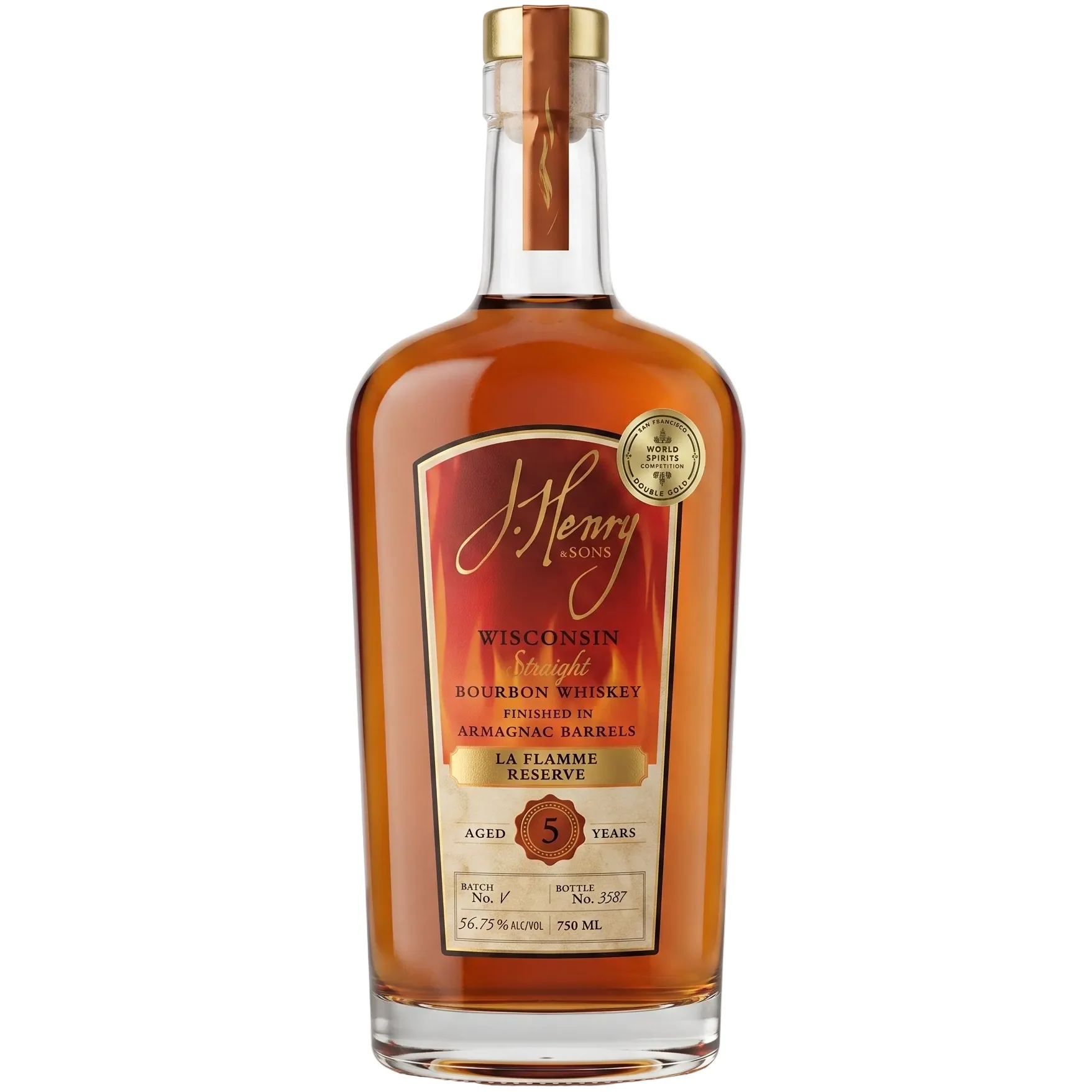 J. Henry & Sons La Flamme Reserve 5 Year 750ml