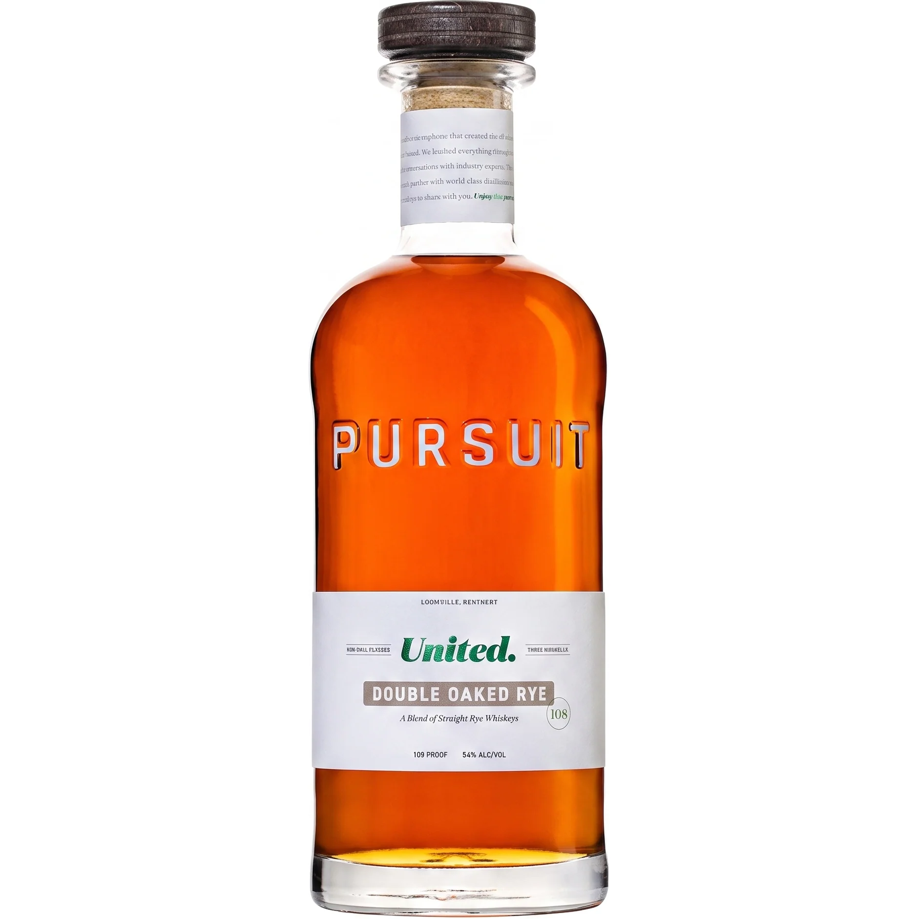 Pursuit United Double Oaked Rye 750ml