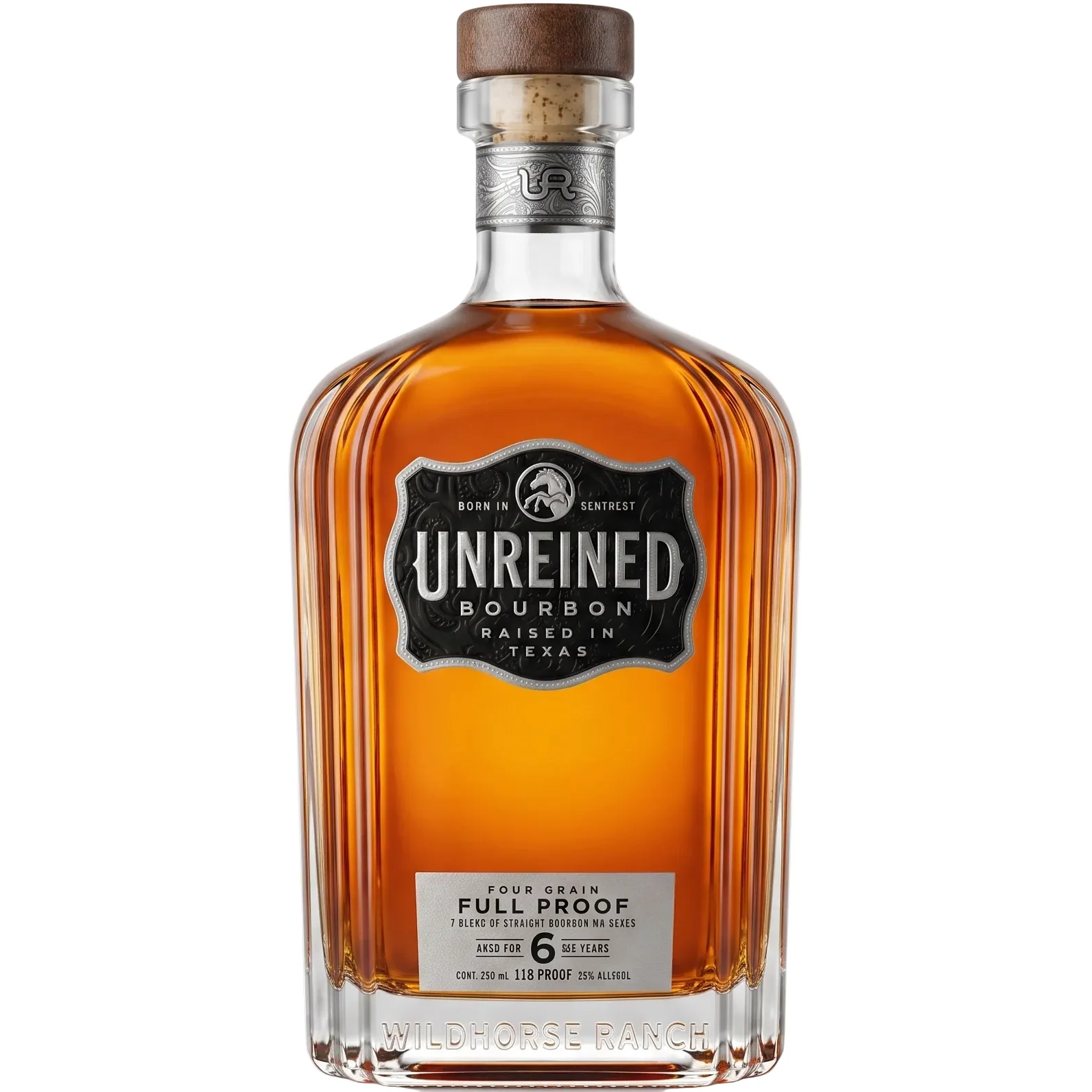 Unreined Full Proof Bourbon Whiskey 750ml